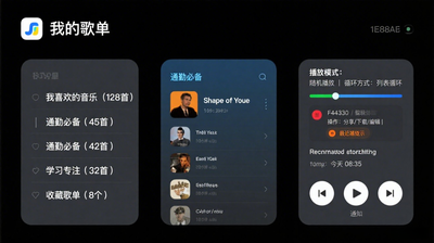 个性化歌单管理